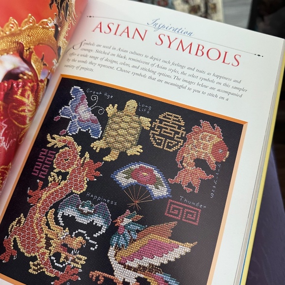 BEAUTIFUL CROSS Stitch - Embroidery Book / Patterns by Better Homes & Garden - Picture 8 of 9